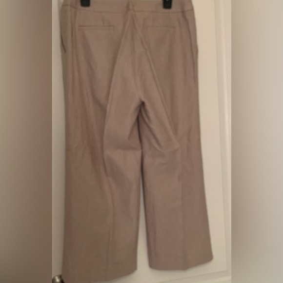 Calvin Klein Women’s Petite Linen Bland Wide Leg Pant - Picture 2 of 6